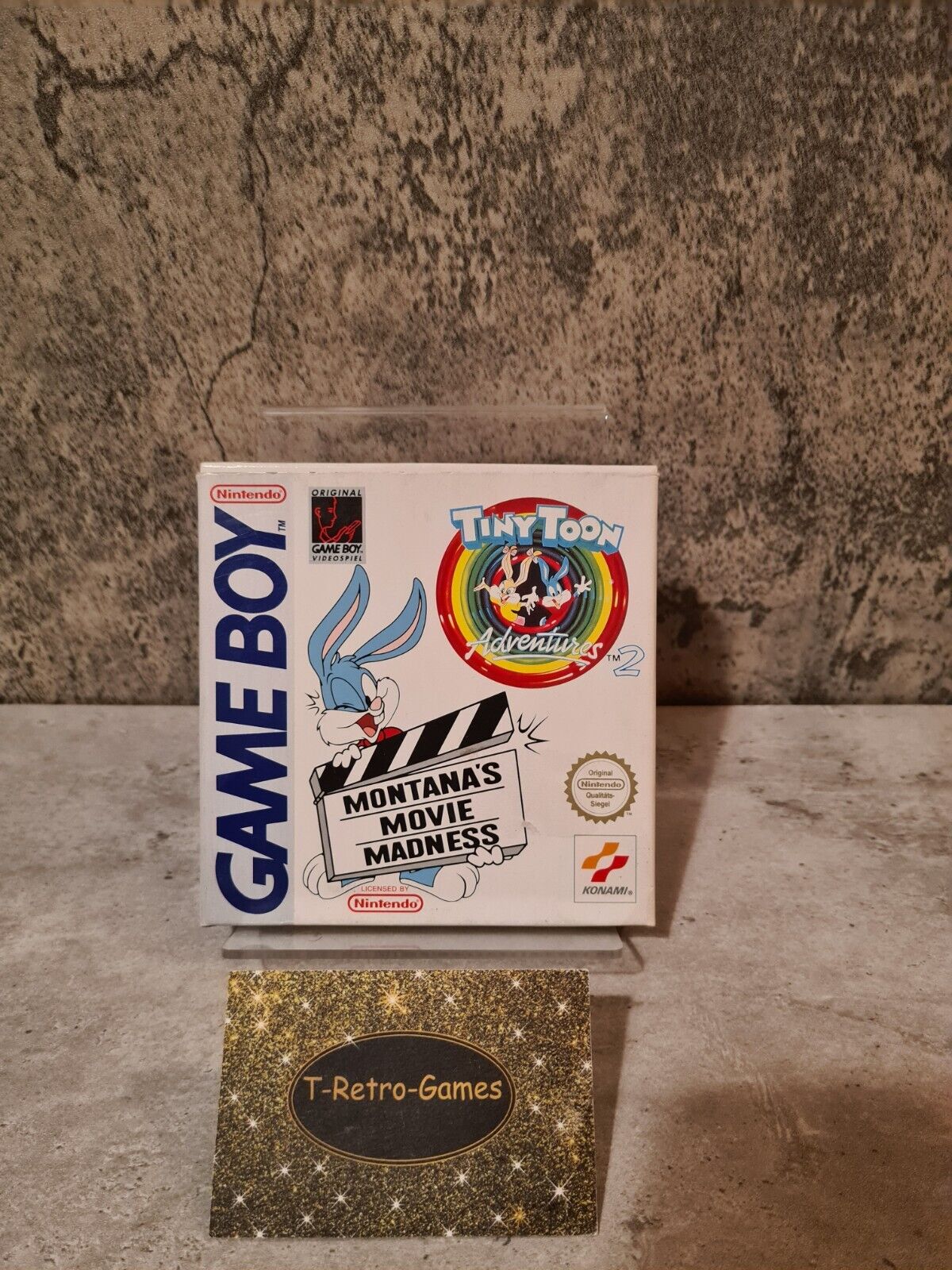 Gameboy Tiny Toon Adventures 2 Montana's Movie Madness mit OVP und Anleitung NOE - T-Retro-Games 