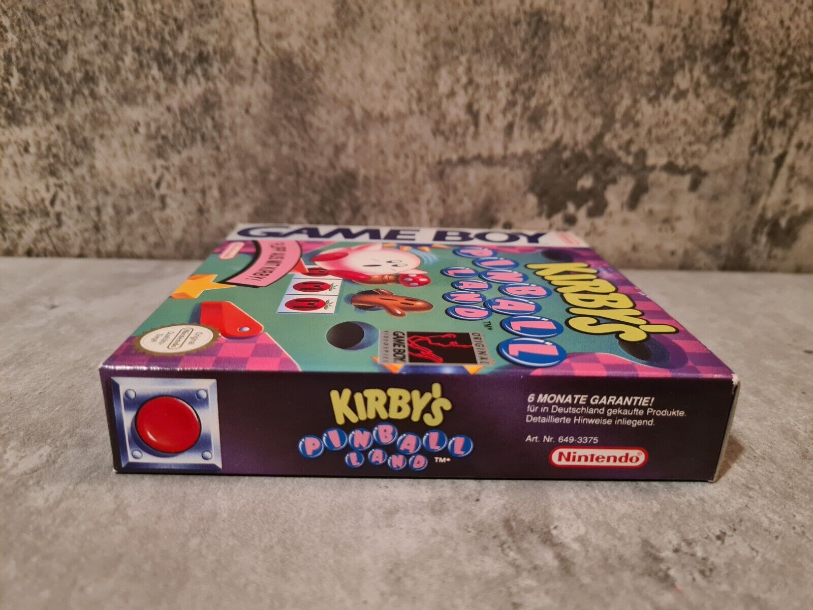 Nintendo Game Boy Classic Kirby's Pinball Land mit OVP und Anleitung NOE - T-Retro-Games 