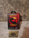 Sega Mega Drive Spiel Mortal Kombat mit OVP und Anleitung Multi Language - T-Retro-Games 