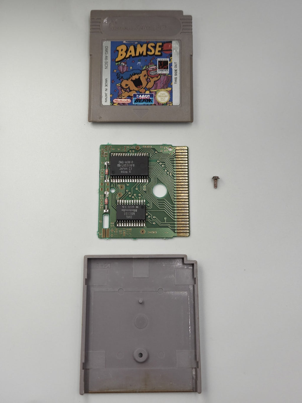 Nintendo Game Boy Classic Spiel Bamse Modul SCN
