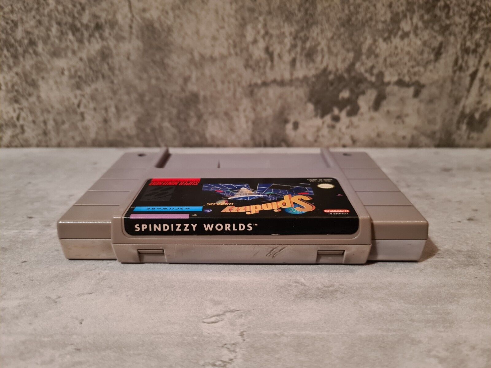 SNES Super Nintendo Spindizzy Worlds NTSC USA Modul - T-Retro-Games 