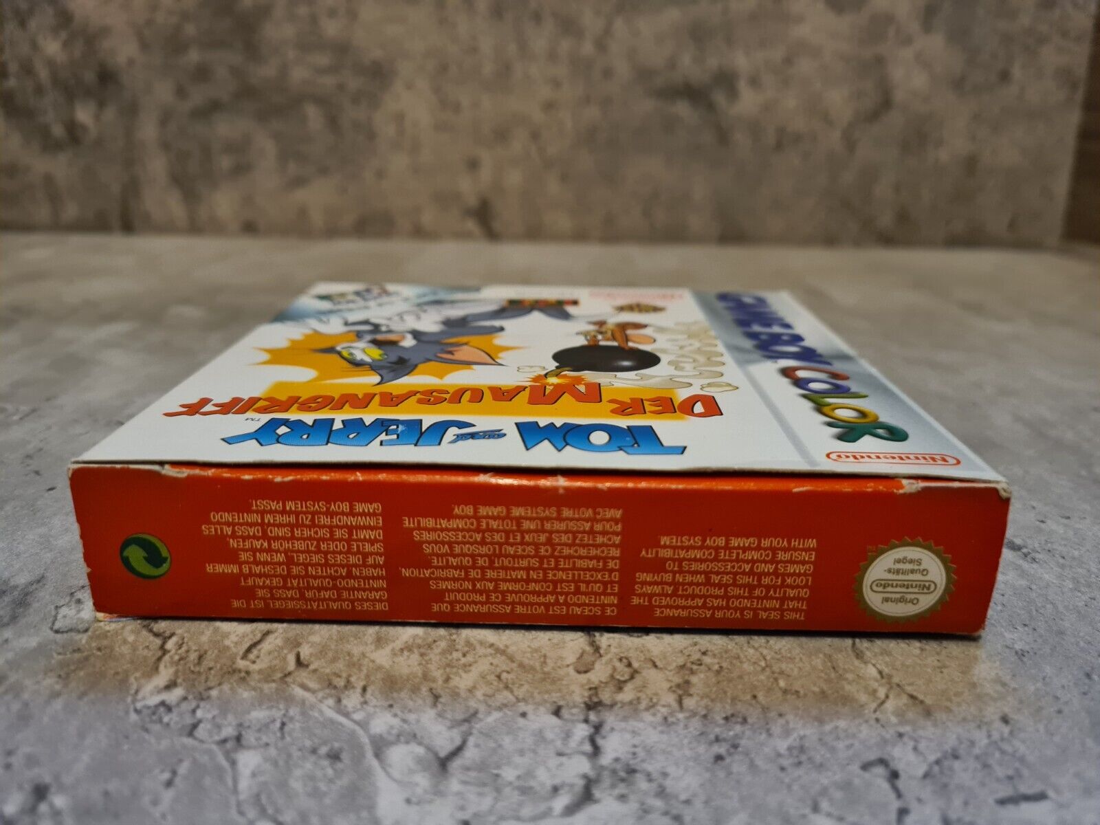 Nintendo Game Boy Color Tom and Jerry Der Mausangriff + OVP und Anleitung EUR - T-Retro-Games 