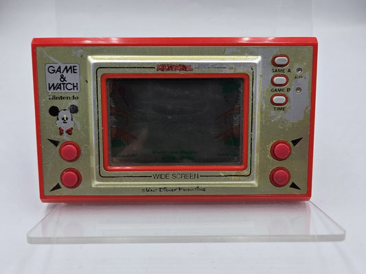 Nintendo Game & Watch Mickey Mouse Konsole Console 1981 Wide Screen