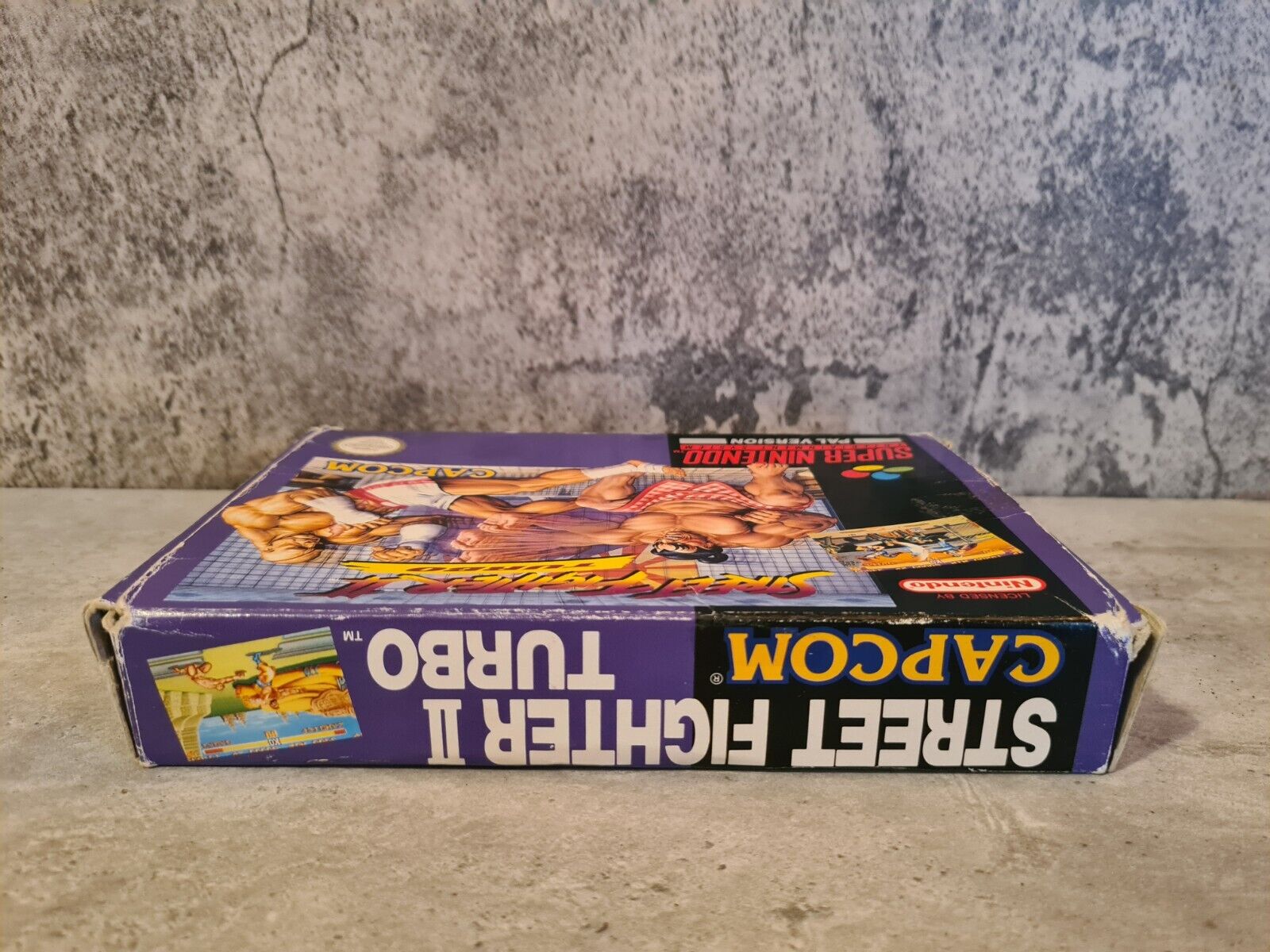 SNES Super Nintendo Street Fighter II Turbo mit OVP und Anleitung NOE - T-Retro-Games 