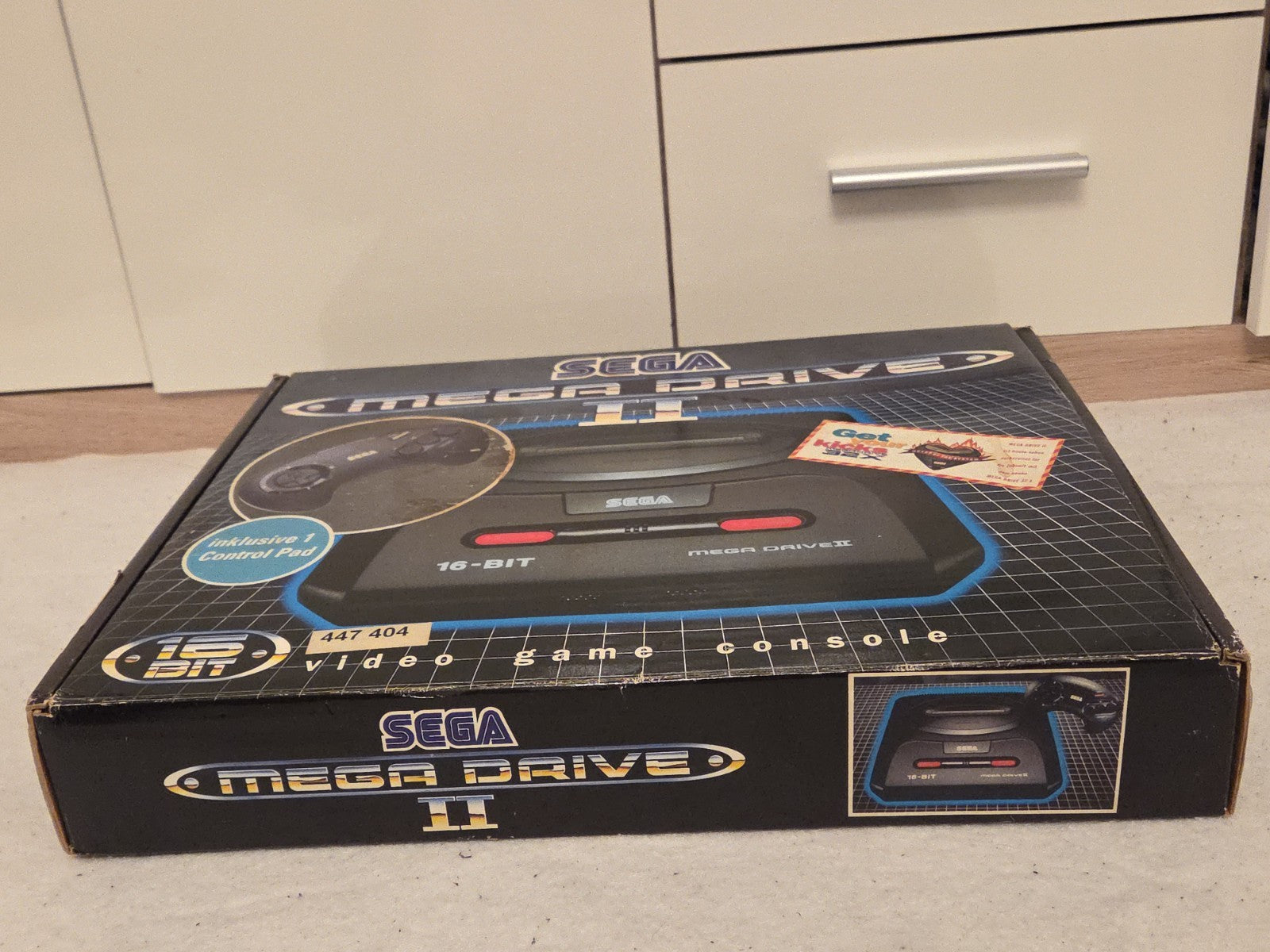 Sega Mega Drive II Video Game Konsole Console OVP