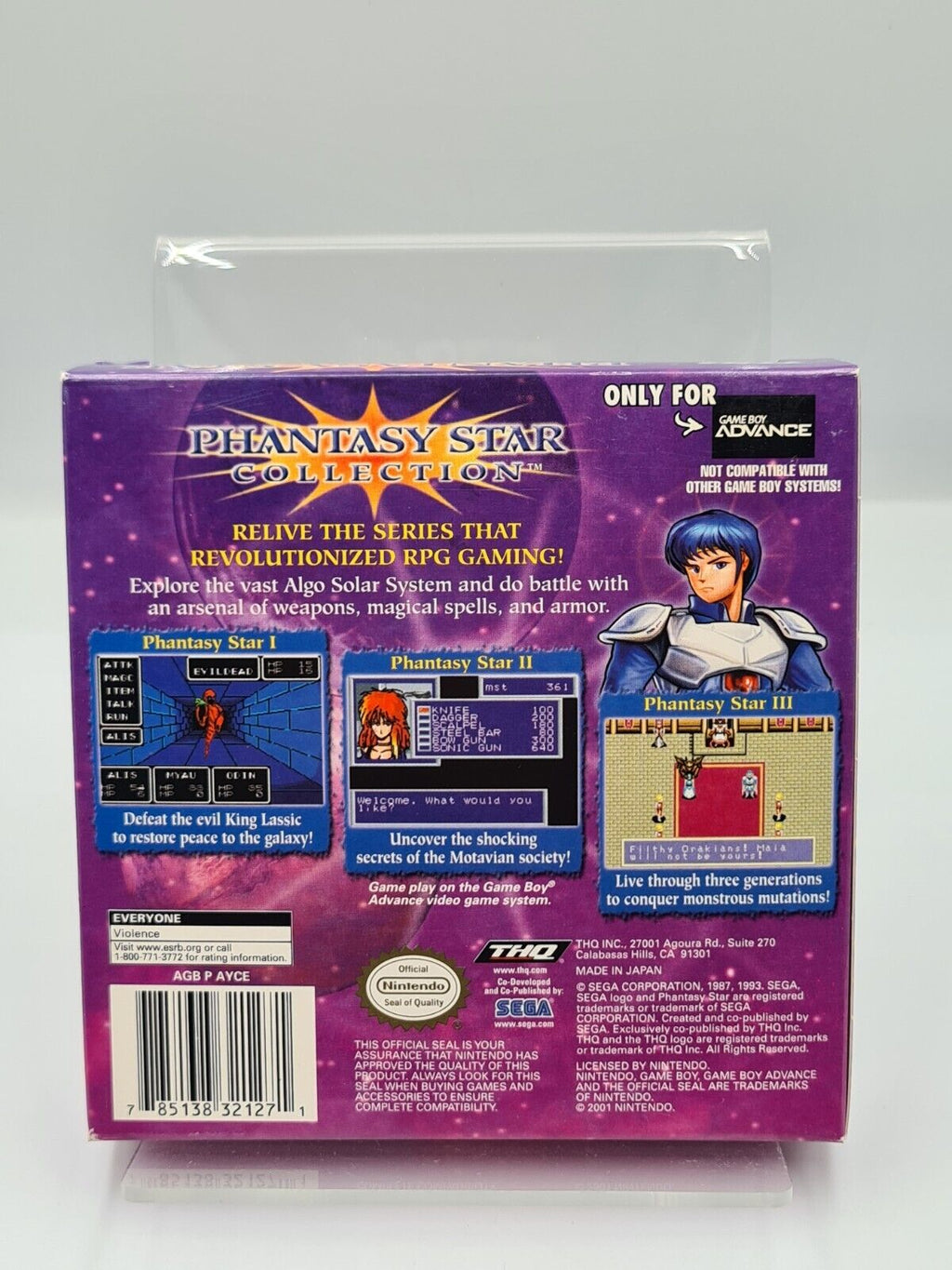 Game Boy Advance Phantasy Star Collection mit OVP und Anleitung + Poster USA - T-Retro-Games 