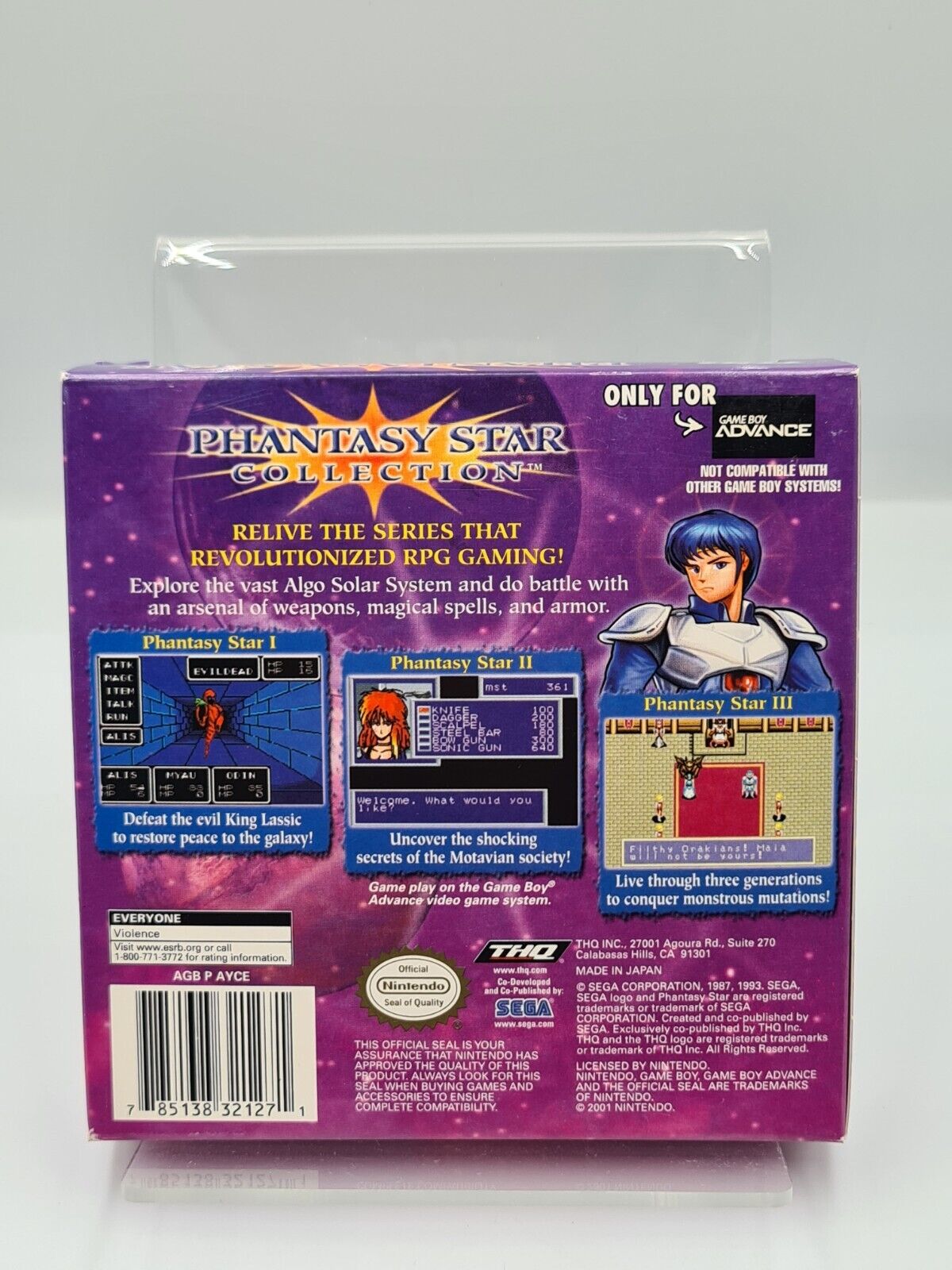 Game Boy Advance Phantasy Star Collection mit OVP und Anleitung + Poster USA - T-Retro-Games 