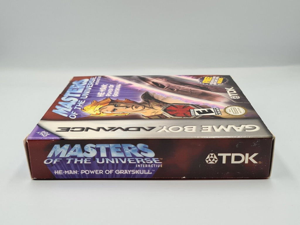 Nintendo Game Boy Advance Masters of The Universe mit OVP und Anleitung USA - T-Retro-Games 