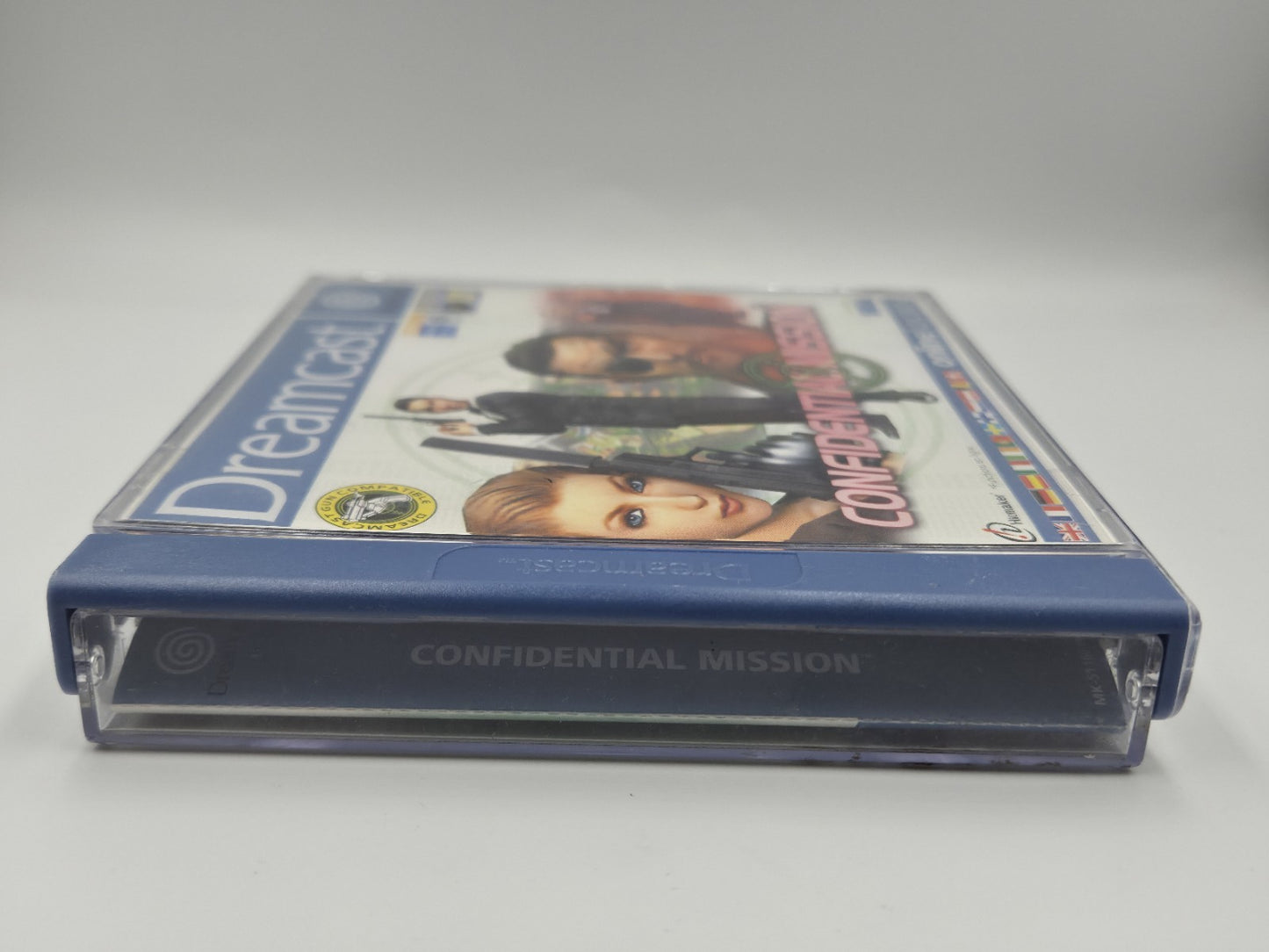 Sega Dreamcast Spiel Confidential Mission mit OVP und Anleitung Multilingual 