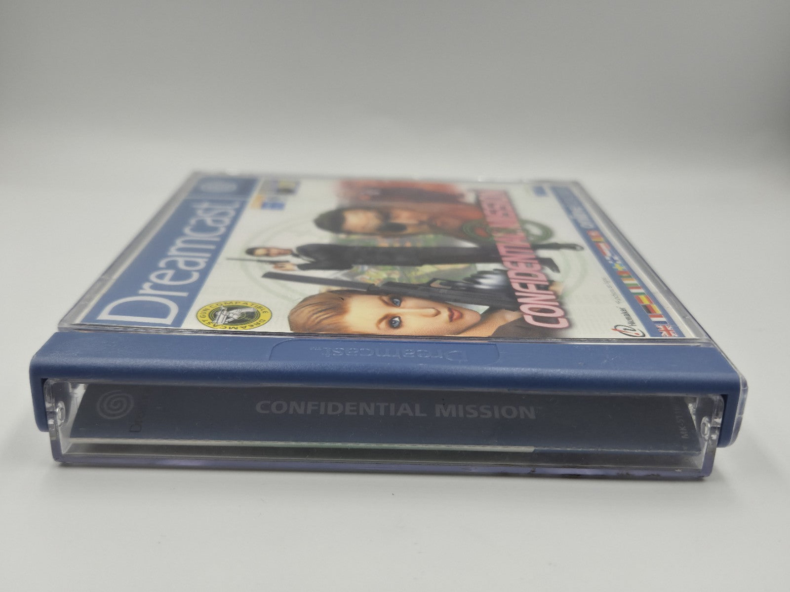 Sega Dreamcast Spiel Confidential Mission mit OVP und Anleitung Multilingual 
