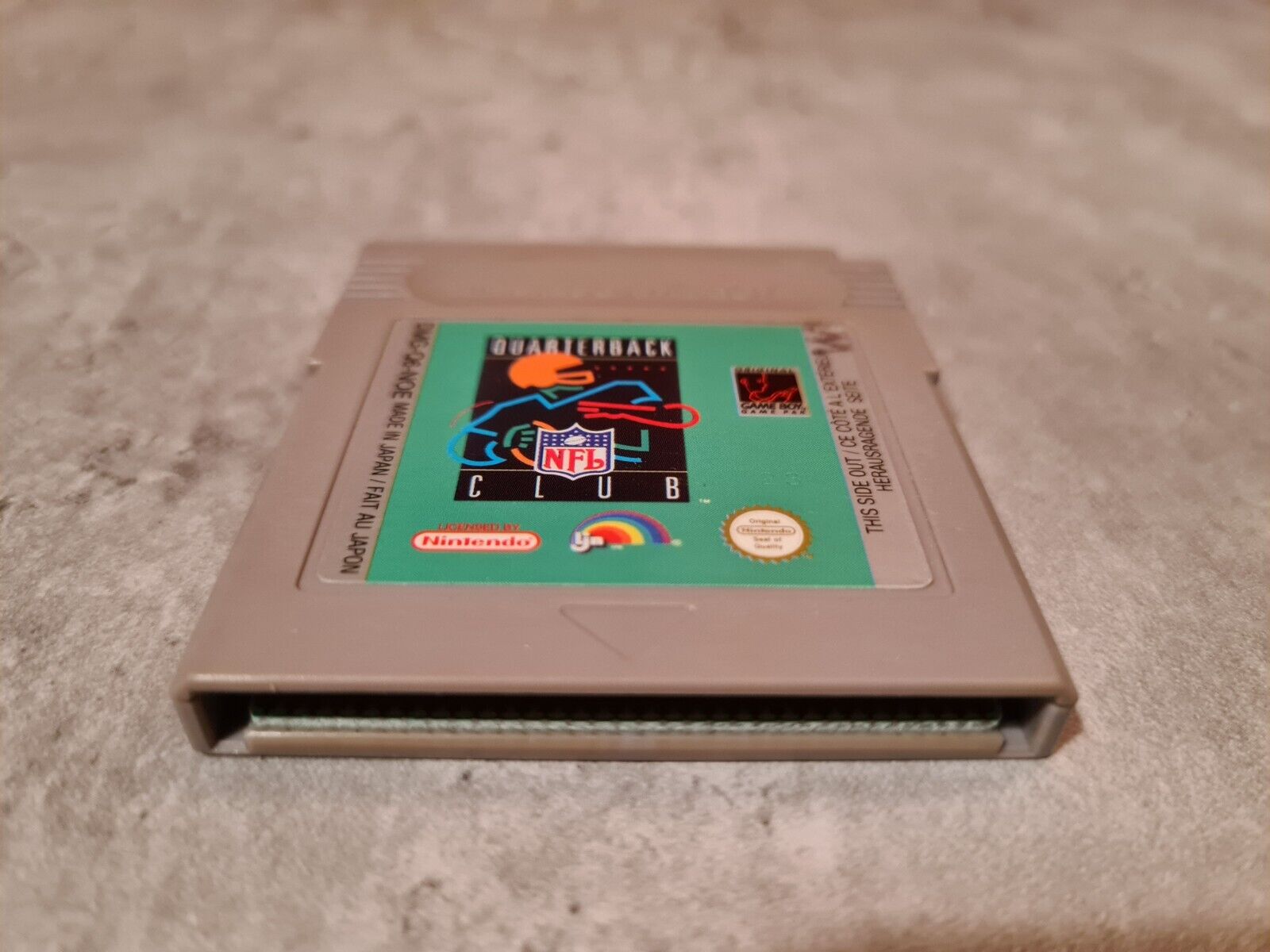 Nintendo Gameboy Classic Spiel NFL Quarterback Club Modul NOE - T-Retro-Games 