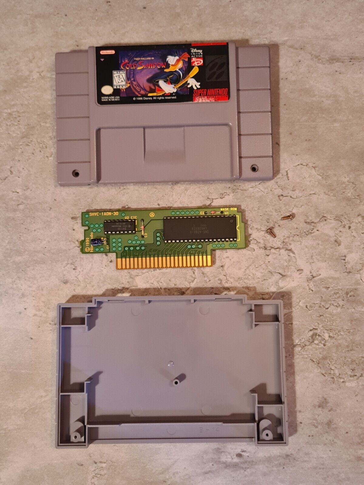 SNES Super Nintendo Maui Mallard in Cold Shadow NTSC USA Modul - T-Retro-Games 