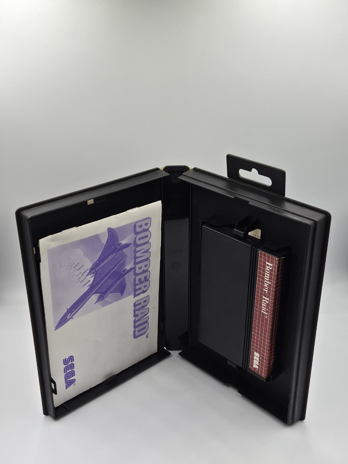 Sega Master System Spiel Bomber Raid mit OVP und Anleitung Multilingual 