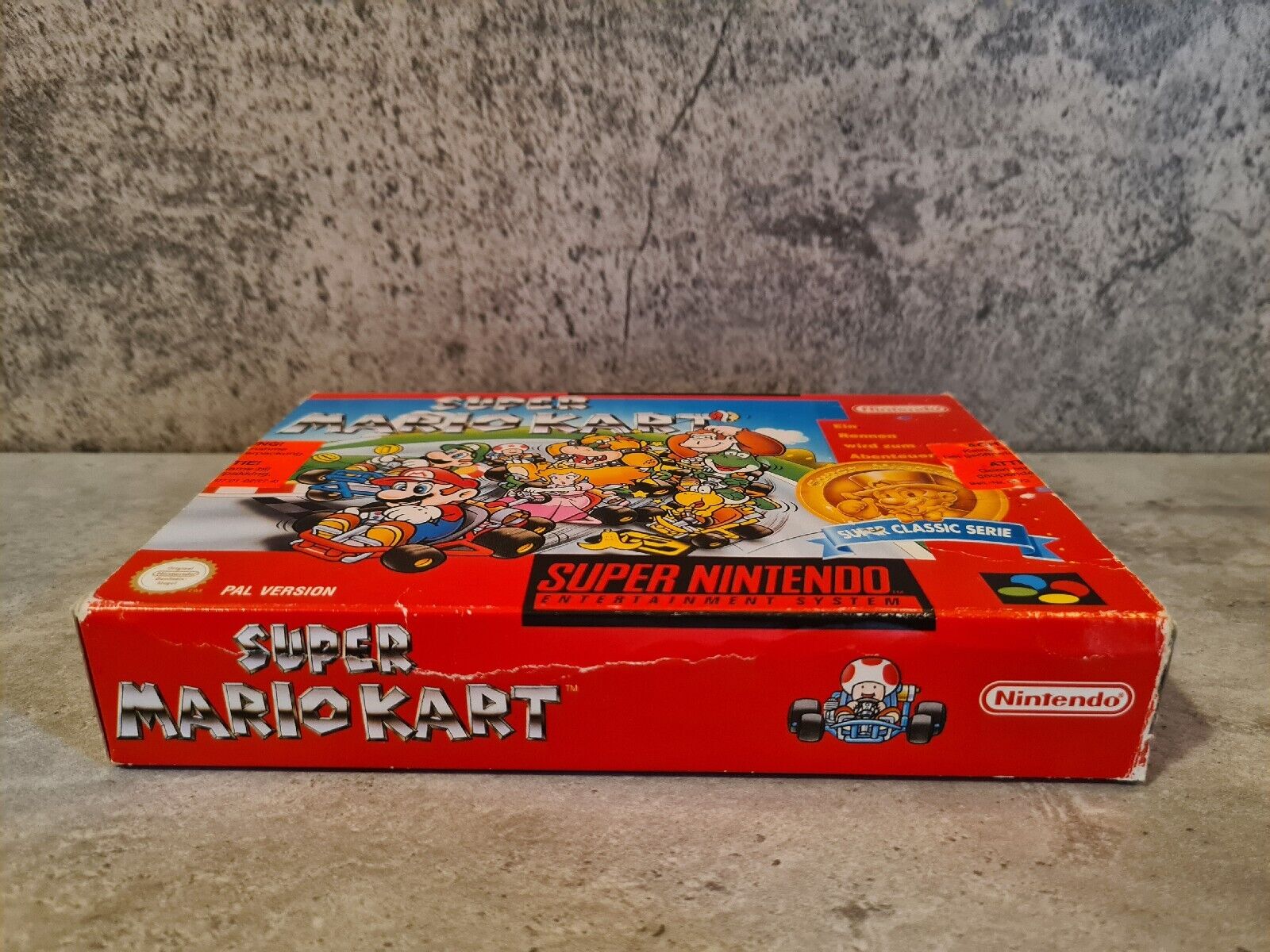 SNES Super Nintendo Super Mario Kart mit OVP und Anleitung NOE - T-Retro-Games 