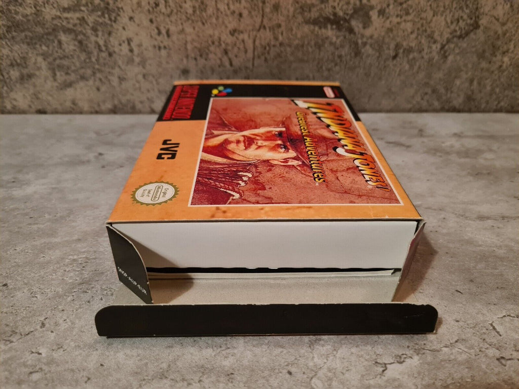 SNES Super Nintendo Indiana Jones Greatest Adventures mit OVP und Anleitung EUR - T-Retro-Games 