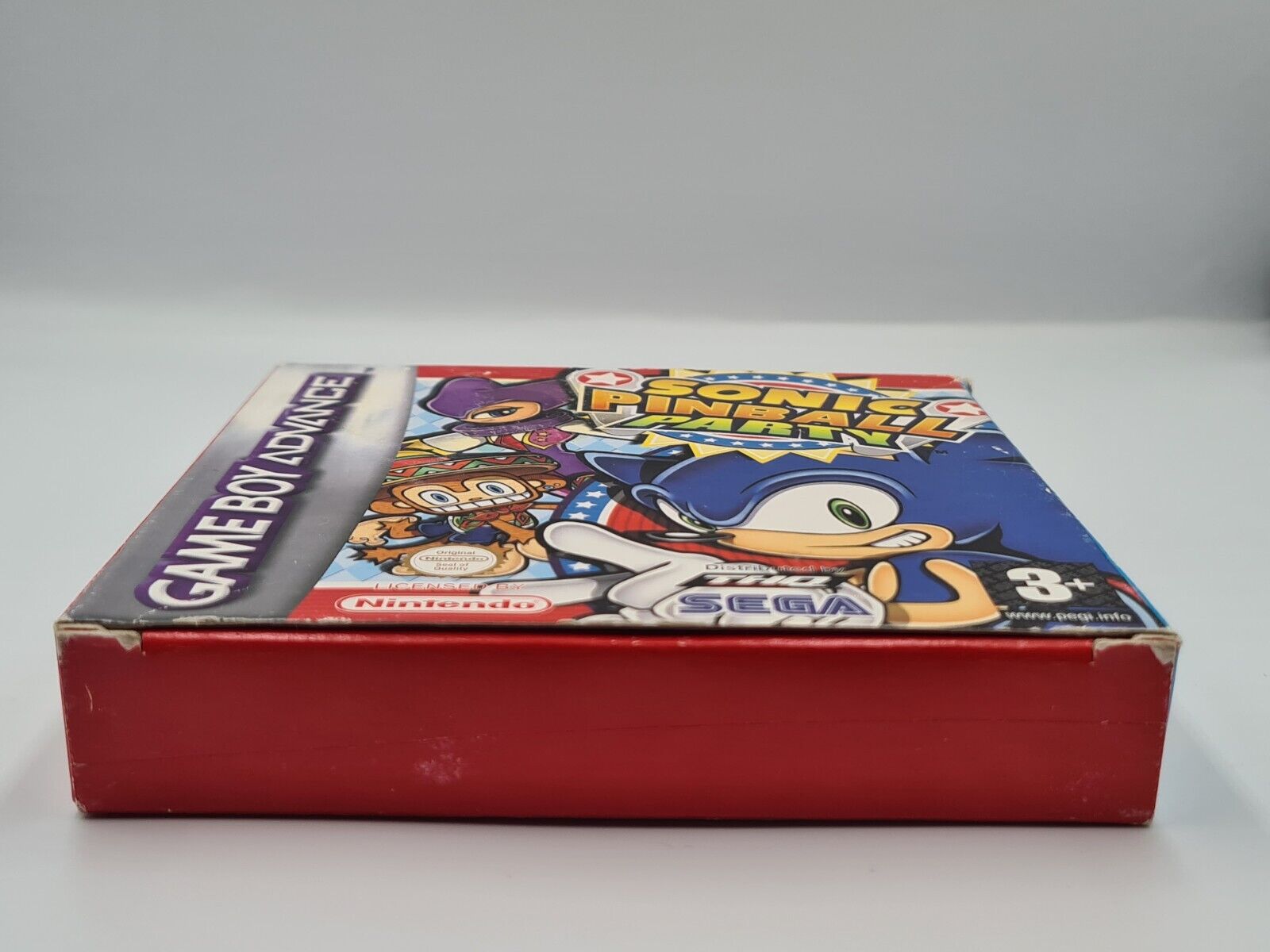 Nintendo Game Boy Advance Sonic Pinball Party mit OVP und Anleitung FAH - T-Retro-Games 