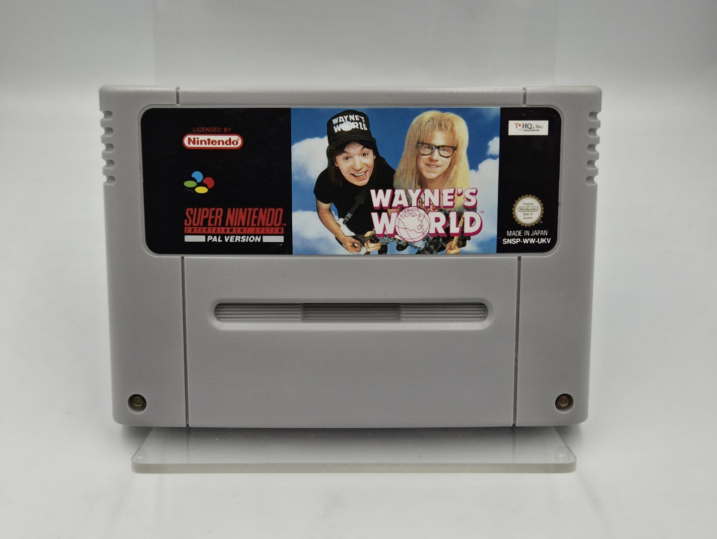 SNES Super Nintendo Wayne's World Modul UKV