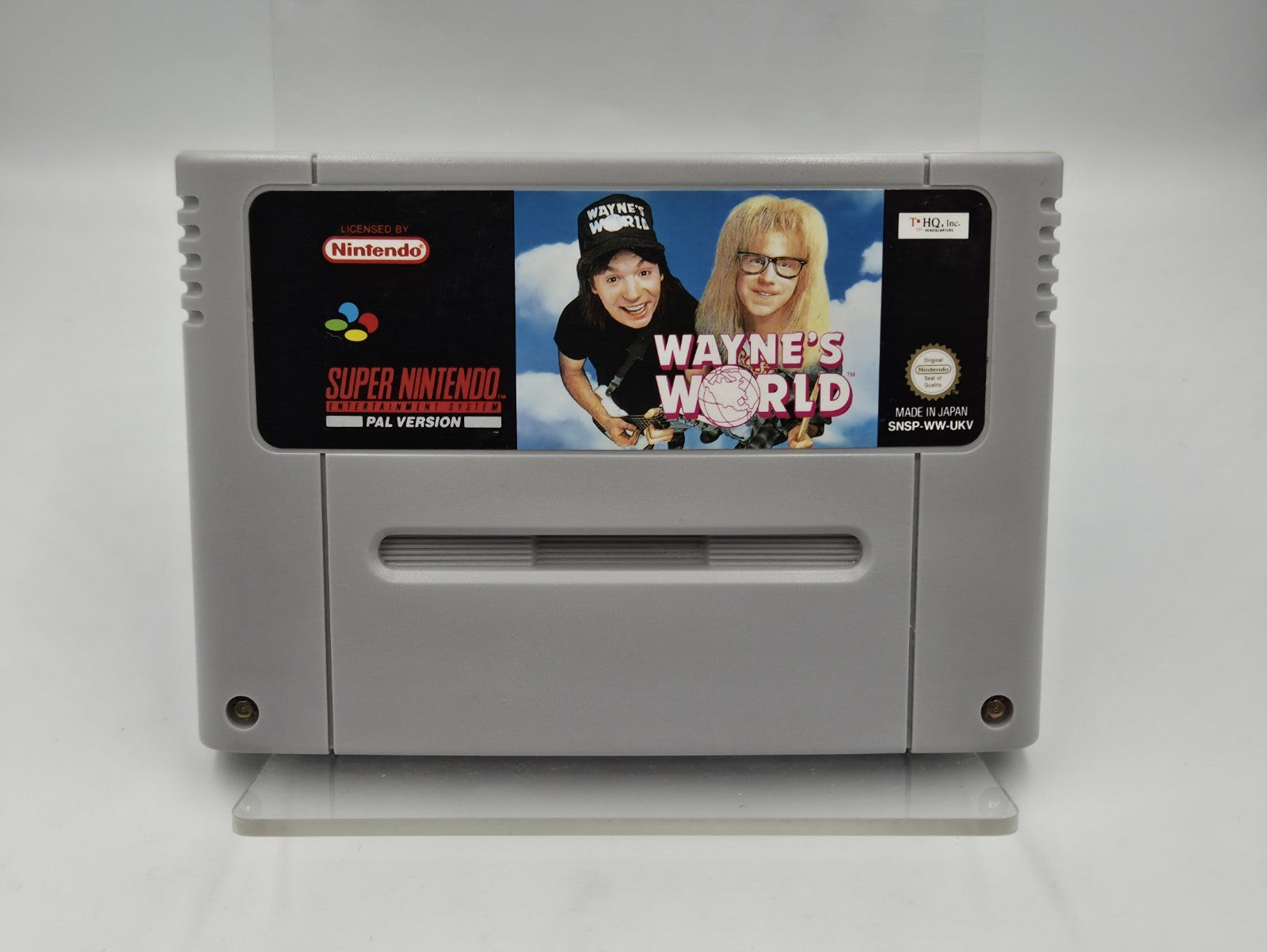 SNES Super Nintendo Wayne's World Modul UKV