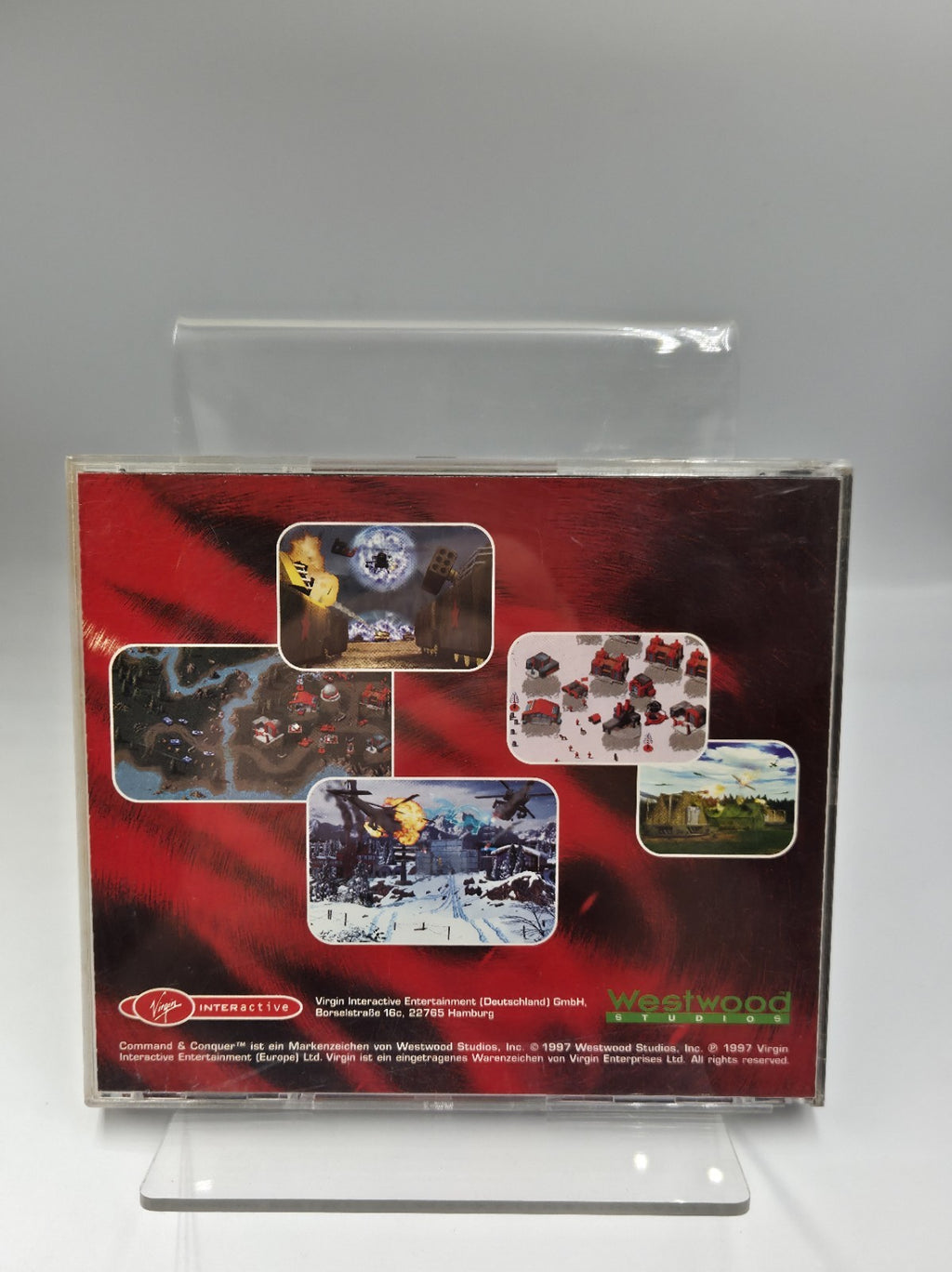 PC-CD Rom Spiel Command & Conquer Mission CD: Gegenangriff Deutsch Jewel Case