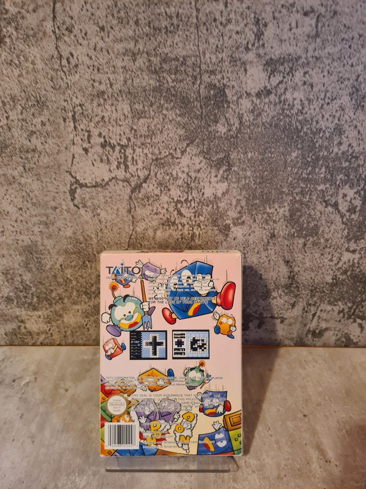 NES Puzznic mit OVP und Anleitung NOE - T-Retro-Games 
