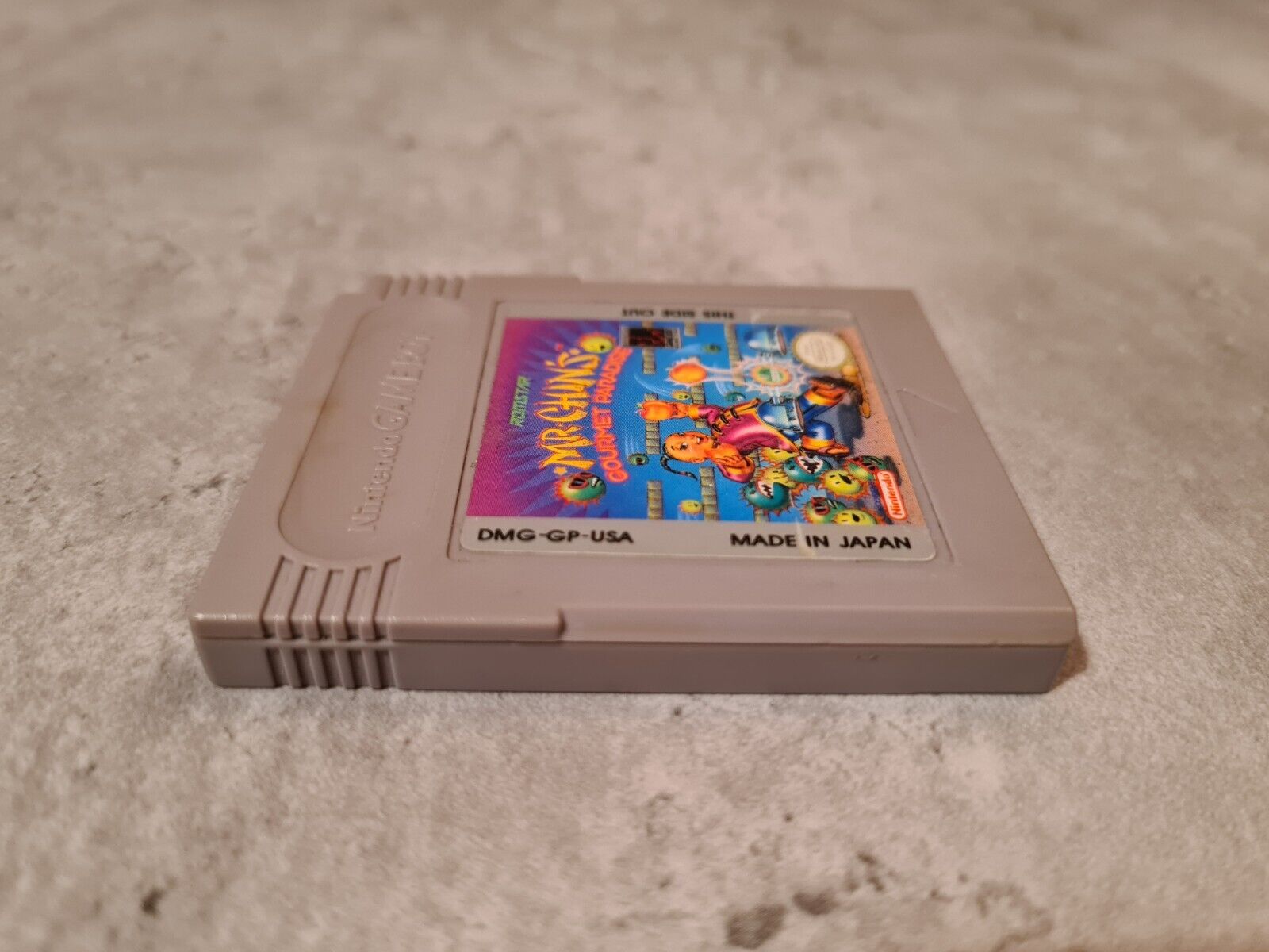 Nintendo Gameboy Classic Spiel MR. Chin's Gourmet Paradise Modul USA - T-Retro-Games 