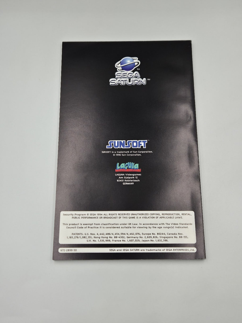 Sega Saturn Spiel Galaxy Fight mit OVP und Anleitung  Multilingual