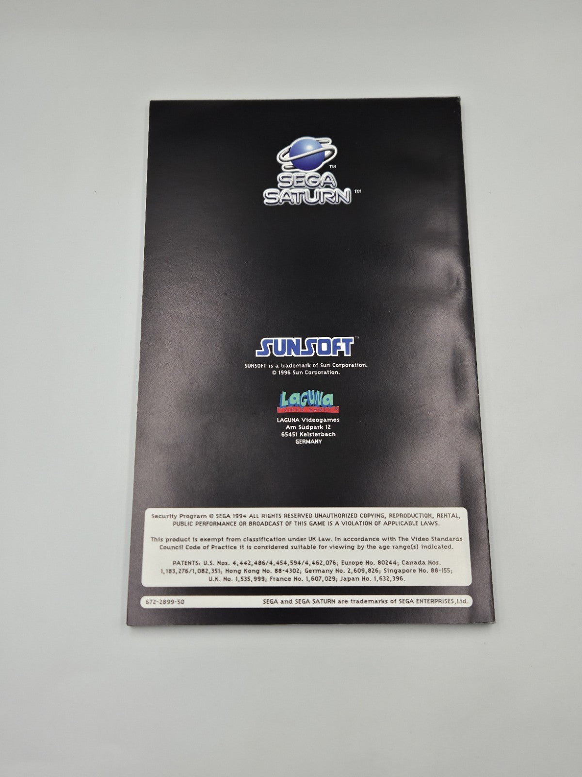 Sega Saturn Spiel Galaxy Fight mit OVP und Anleitung  Multilingual