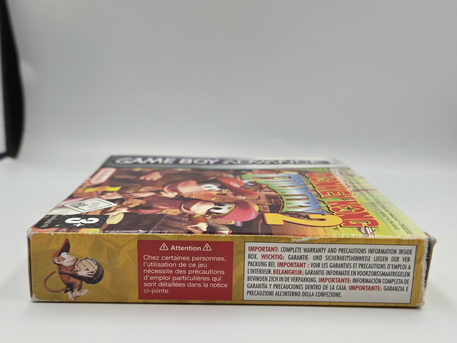 Nintendo Game Boy Advance Donkey Kong Country 2 mit OVP und Anleitung EUR