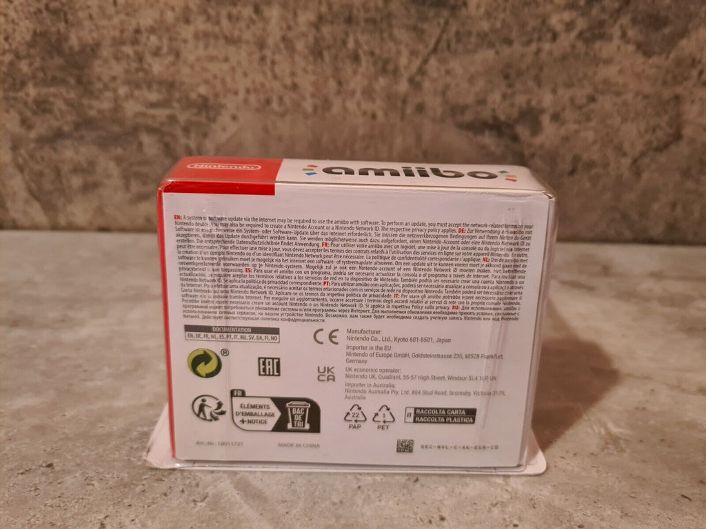 Amiibo Sammlerfigur Super Smash Bros. Collection Cloud NO. 57 Neu New Sealed - T-Retro-Games 