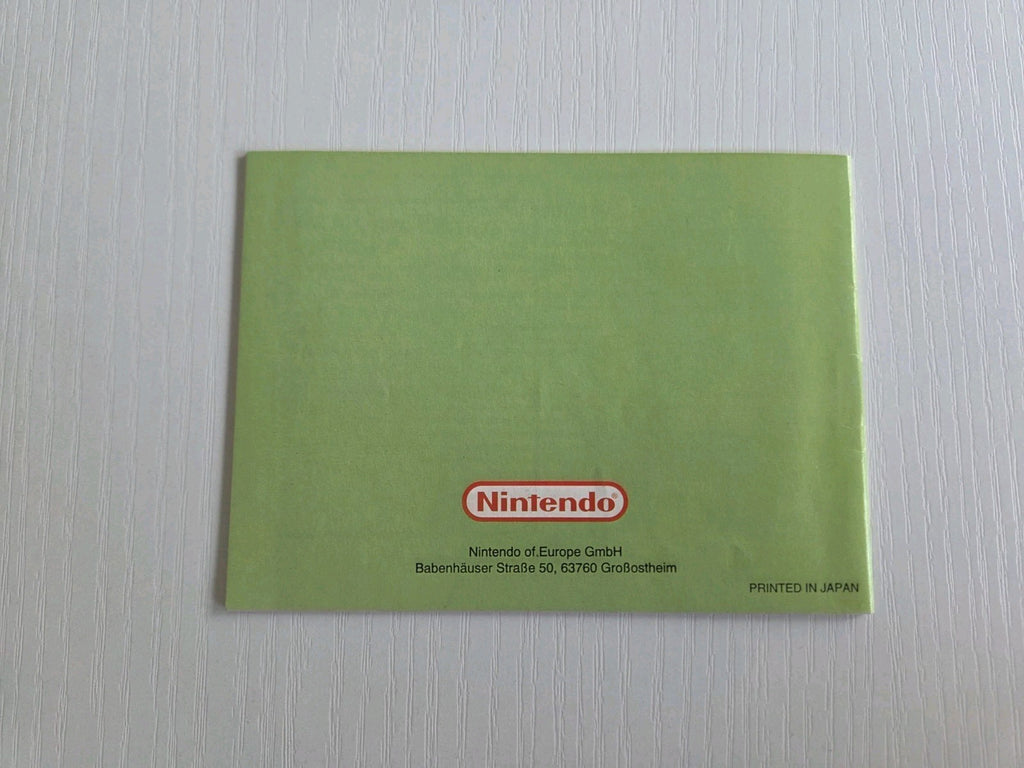Game Boy Classic Wario Land Super Mario Land 3 Spielanleitung NOE