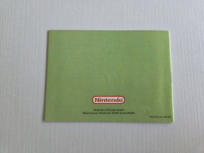 Game Boy Classic Wario Land Super Mario Land 3 Spielanleitung NOE