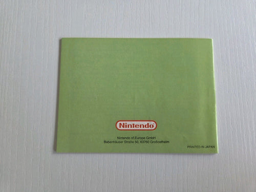Game Boy Classic Wario Land Super Mario Land 3 Spielanleitung NOE