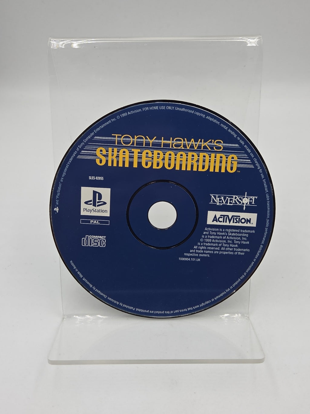 PS1 Playstation 1 Spiel Tony Hawk's Skateboarding nur CD Disc only