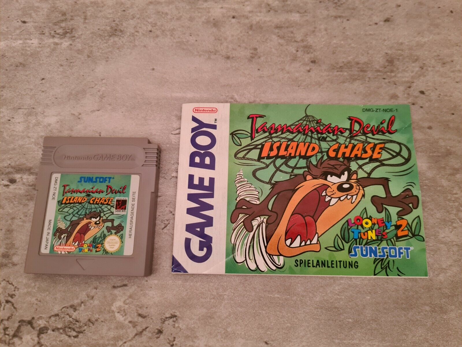 Nintendo Game Boy Classic Tasmanian Devil in Island Chase OVP und Anleitung NOE - T-Retro-Games 