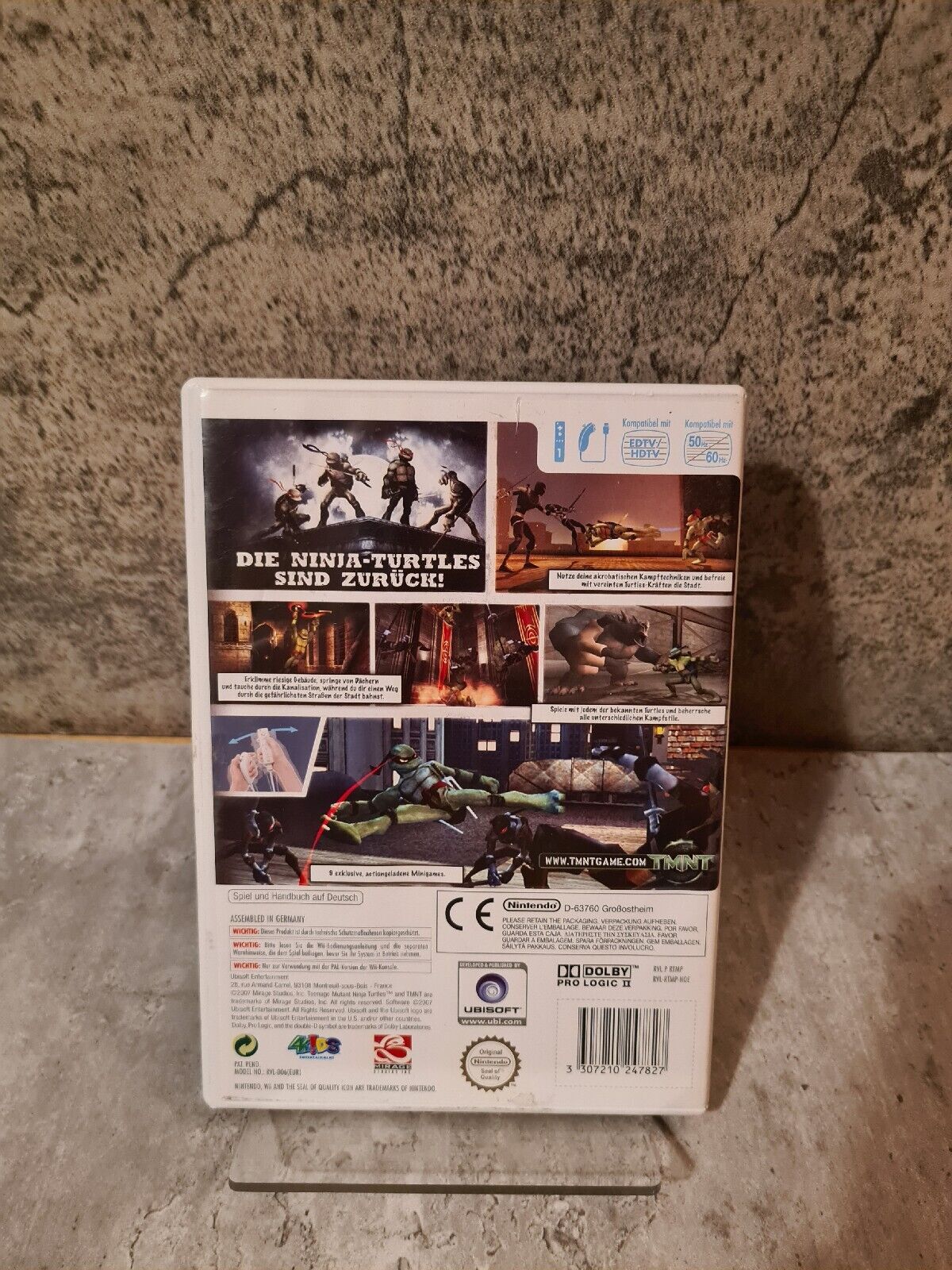 Nintendo Wii Spiel TMNT Teenage Mutant Ninja Turtles Wii mit OVP NOE - T-Retro-Games 