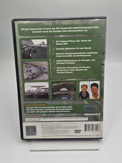 PS2 Playstation 2 Formel Eins 2001 mit OVP und Anleitung Deutsch 2 Discs