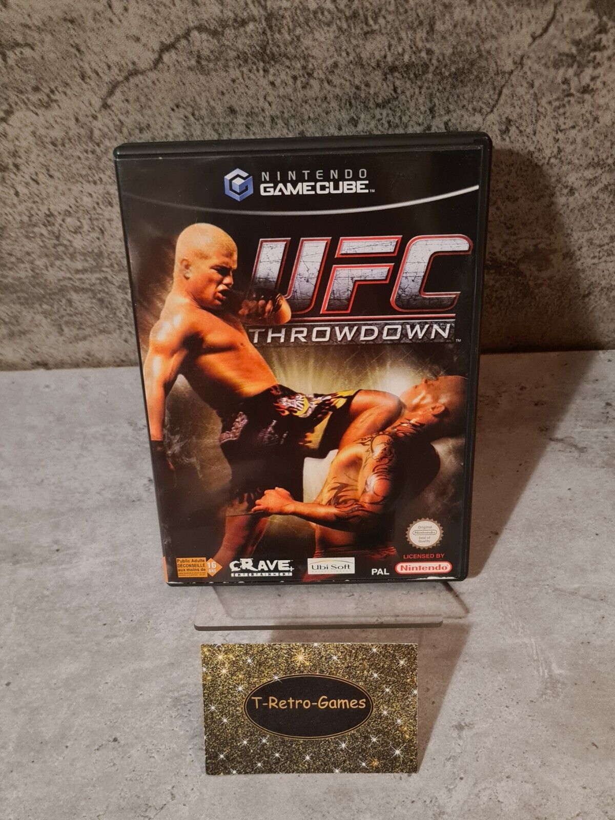 Nintendo GameCube UFC Throwdown mit OVP und Anleitung FAH - T-Retro-Games 