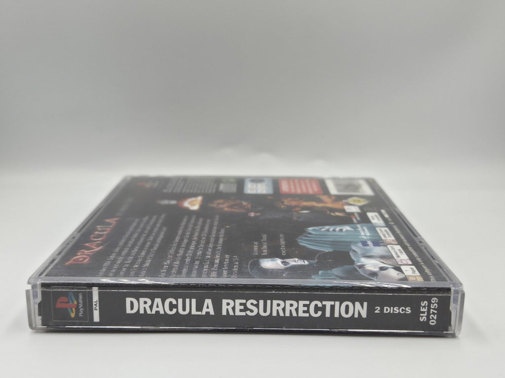 PS1 Playstation 1 Spiel Dracula Resurrection mit OVP + Anleitung Deutsch 2 Discs