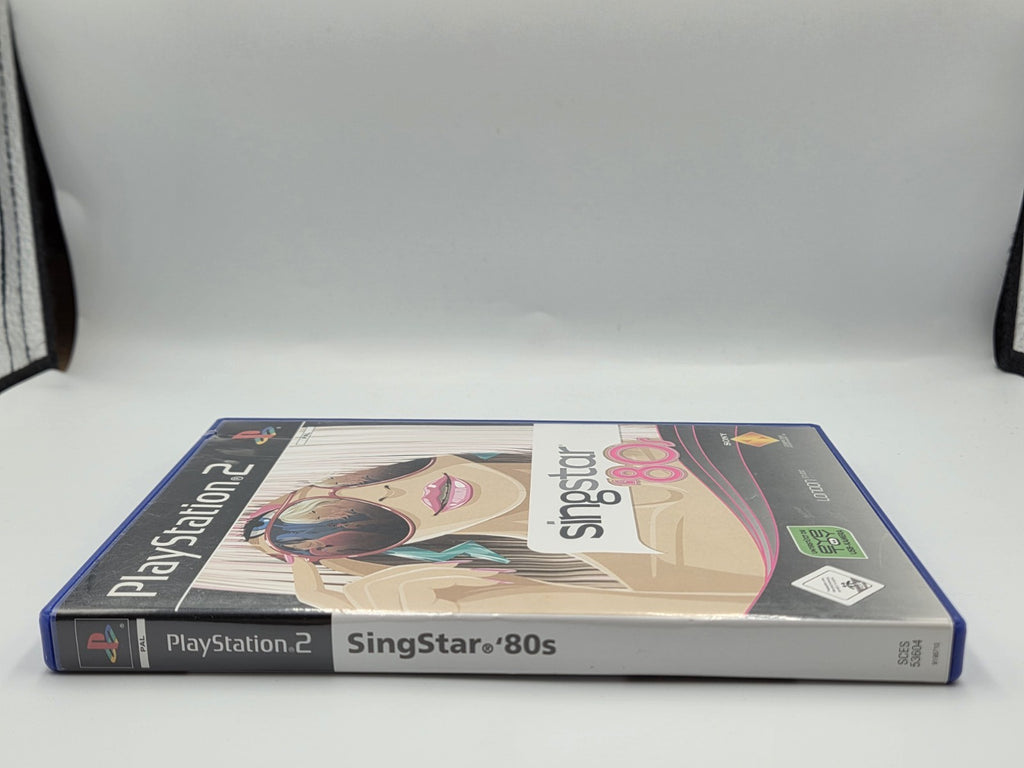 PS2 Playstation 2 Singstar 80's mit OVP und Anleitung Deutsch - T-Retro-Games 