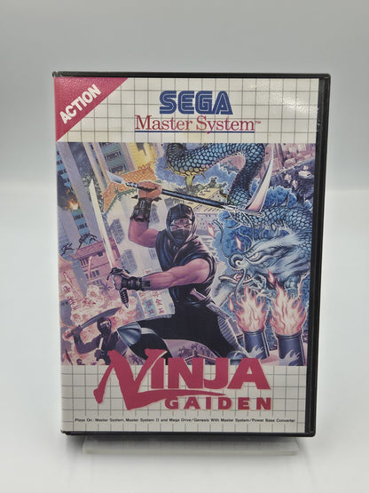 Sega Master System Spiel Ninja Gaiden mit OVP Multi Language 