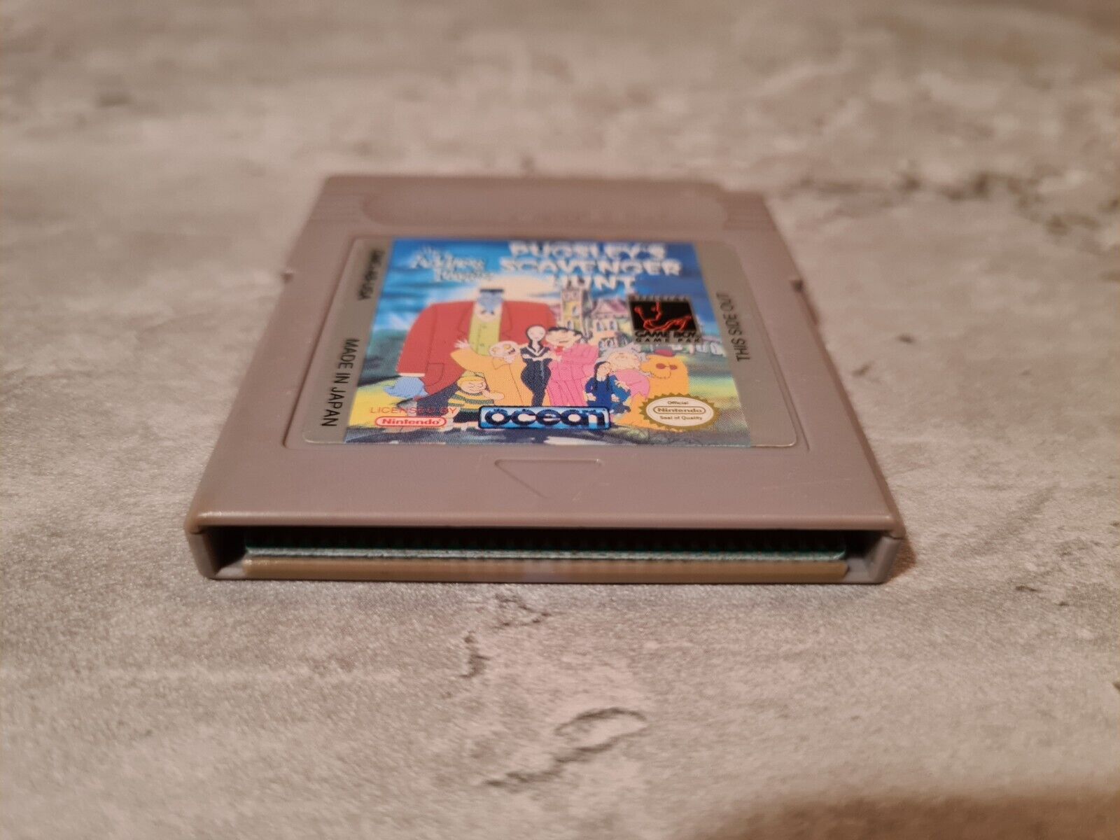 Nintendo Gameboy Classic The Addams Family Pugsley's Scavenger Hunt Modul USA - T-Retro-Games 
