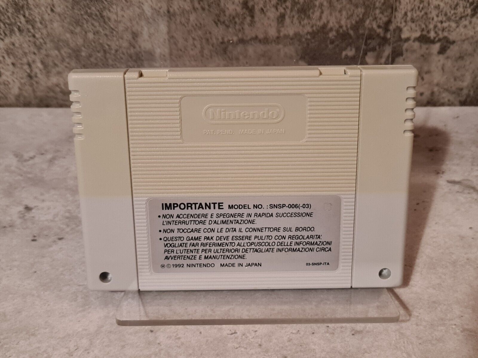 SNES Super Nintendo Kirby's Fun Pak Modul ITA - T-Retro-Games 