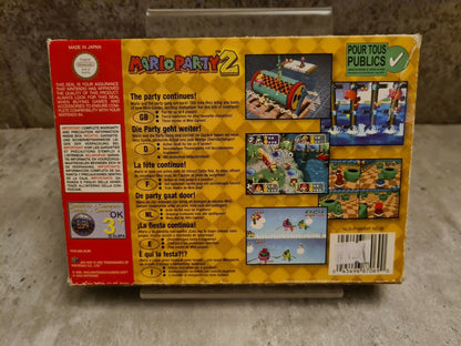 N64 Nintendo 64 Mario Party 2 mit OVP und Anleitung EUR - T-Retro-Games 