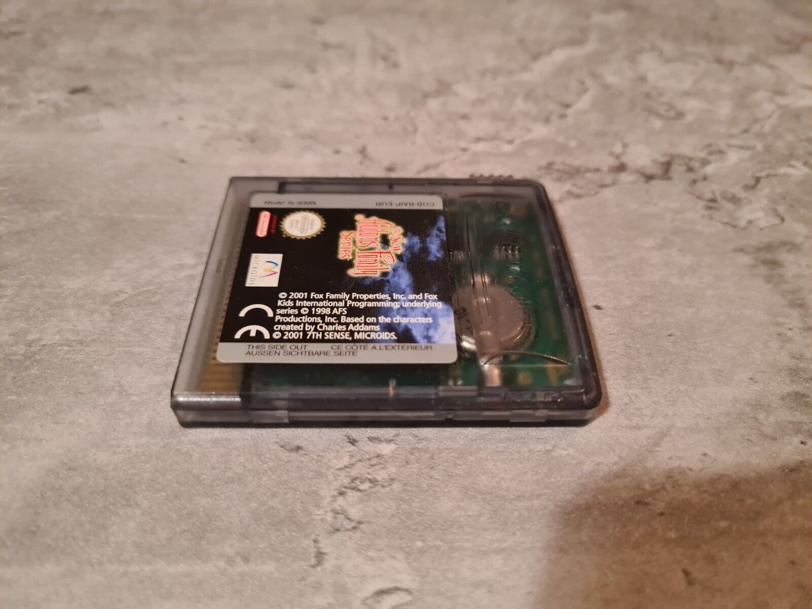 Nintendo Game Boy Color The New Addams Family Series EUR Modul - T-Retro-Games 