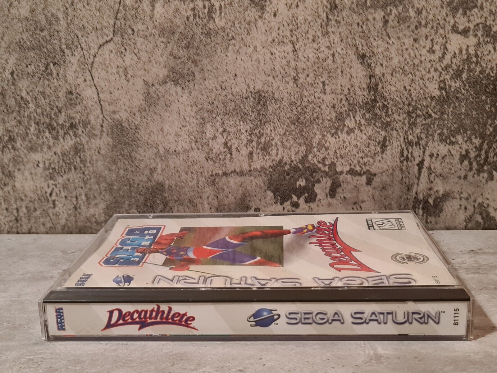 Sega Saturn Decathlete mit OVP und Anleitung NTSC-USA - T-Retro-Games 