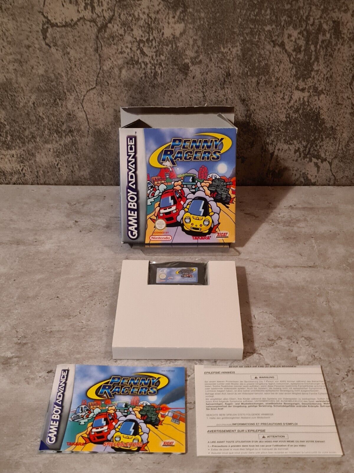 Nintendo Game Boy Advance Penny Racers mit OVP und Anleitung NOE - T-Retro-Games 