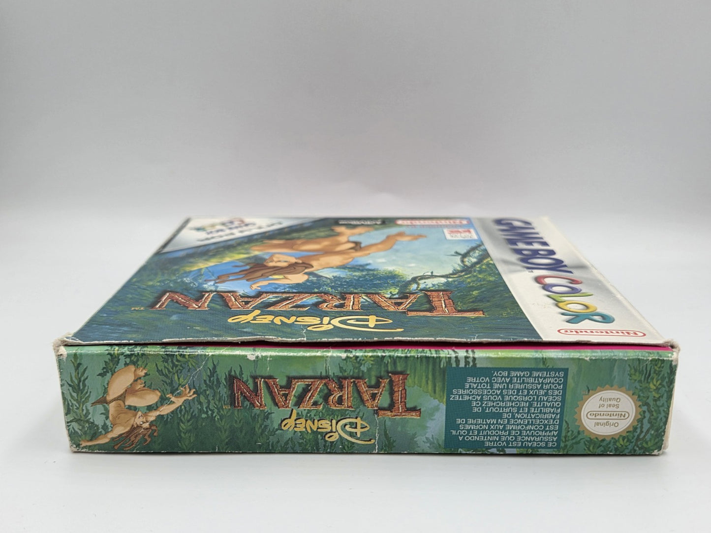 Nintendo Game Boy Color Disney Tarzan mit OVP und Anleitung  FRA