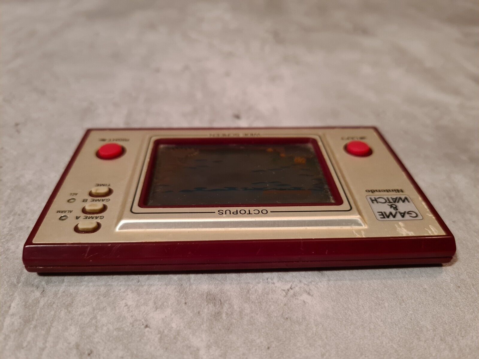 Nintendo Game & Watch Octopus Konsole Console 1981 - T-Retro-Games 