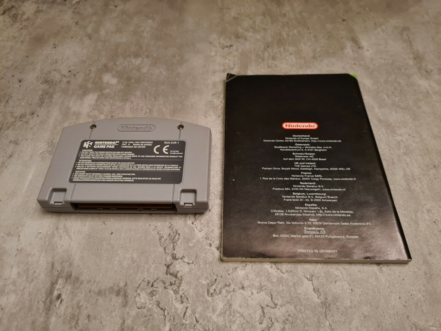 N64 Nintendo 64 Mario Party 2 mit OVP und Anleitung EUR - T-Retro-Games 