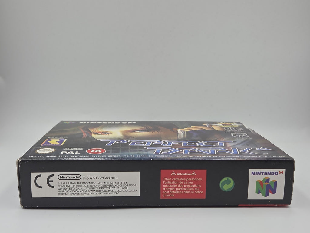 N64 Nintendo 64 Spiel Perfect Dark mit OVP und Anleitung EUR